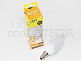 LAMPADA LED CHAMA E14 5W BRANCA EDM