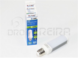 LAMPADA LED E27 TIPO PLC 6W 6000K GIRATORIA