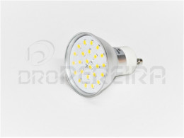 LAMPADA LED GU10 4.5W 24 SMD2835 3000K