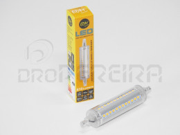 LAMPADA LED R7S 360º 78mm 8W AMARELA EDM