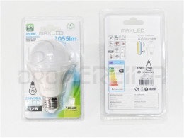 LAMPADA MAXLED A60 E27 12W 6000K