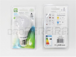 LAMPADA MAXLED A60 E27 6W 6000K