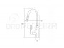 MONOCOMANDO BICA BORRACHA FLEXIVEL PRETO 48077 ARTIC