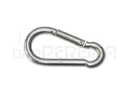 MOSQUETAO INOX C/MOLA M100