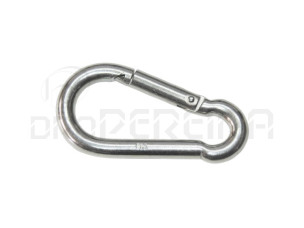 MOSQUETAO INOX C/MOLA M60