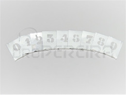 NUMERARIO PINTURA 20mm YOSARI