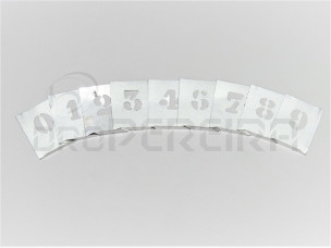 NUMERARIO PINTURA 20mm YOSARI