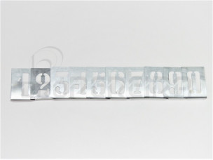 NUMERARIO PINTURA 50mm S/M