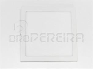 PAINEL LED SUPERFICIE QUADRADO 30x30Cm 24W 6400k