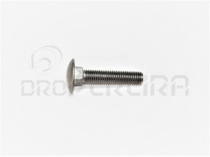 PARAFUSO ARREIGADA QUADRADA INOX M8x100