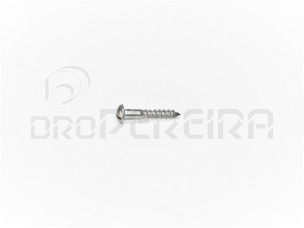 PARAFUSO CABEÇA OVAL R. MAD. PCL110 INOX A2 4.5x25