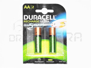 PILHA RECARREGAVEL LR6 AA DURACELL - 2Un.