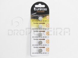 PILHA UNIROSS AG10/LR1130/G10/LR54/189/389