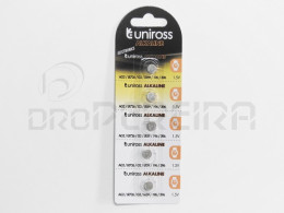 PILHA UNIROSS AG2/LR726/G2/LR59/196/396