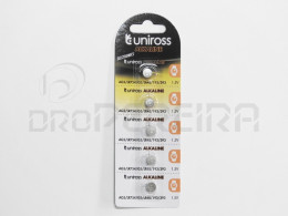 PILHA UNIROSS AG5/LR754/G5/LR48/193/393