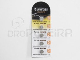 PILHA UNIROSS AG8/LR1120/G8/LR55/191/391