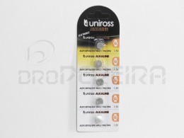 PILHA UNIROSS AG9/LR936/G9/LR45/194/394