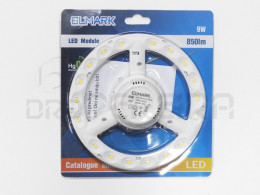 PLACA LED CIRCULAR 9W IP20 160x27mm A+ 4000K ELMARK