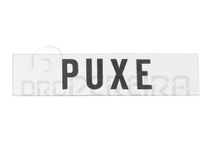 PLACA PUXE HORIZONTAL