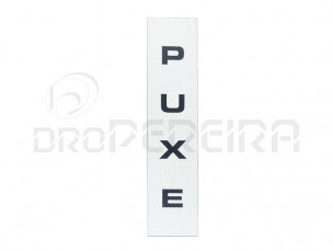 PLACA PUXE VERTICAL