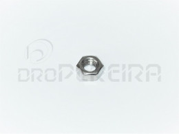 PORCA SEXTAVADA INOX M3