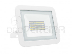 PROJECTOR LED  ALUMINIO BRANCO IP65 30W 6400K  MATEL