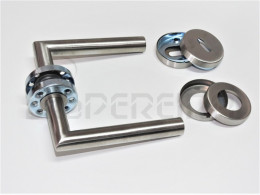 PUXADOR 8001 INOX  19mm C/ENTRADA CHAVE GLK (PAR)