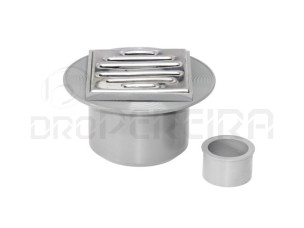 RALO PISO SAIDA VERTICAL PVC/INOX 40/50mm S-150 JIMTEN