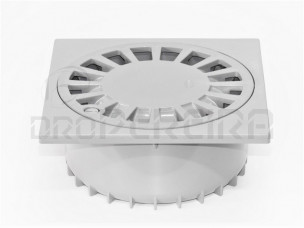 RALO PISO SAIDA VERTICAL PVC 20Cm   90mm