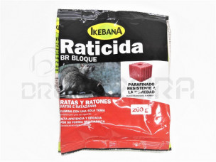 RATICIDA IKEBANA BLOCO 200g