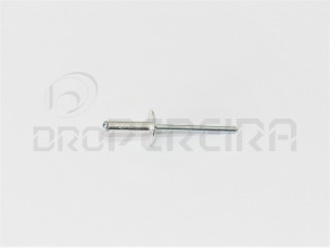 REBITE ABA LARGA ALUMINIO 4x12mm