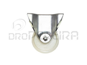 RODIZIO FIXO 80mm NYLON NACIONAL