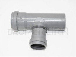 TE REDUÇAO PVC DIN 90º   90x50mm