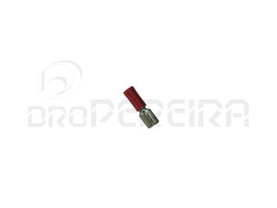 TERMINAL FEMEA 1mm FDD 1.25-187 VERMELHO