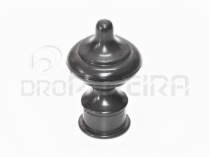 TERMINAL PLASTIFICADO CASTANHO 28mm