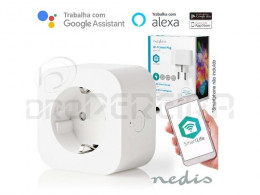 TOMADA ELECTRICA INTELIGENTE WI-FI 2200W 10A C/APP