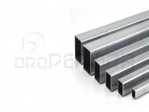 TUBO FERRO RECTANGULAR 50x30x1.5mm GALVANIZADO (6m)