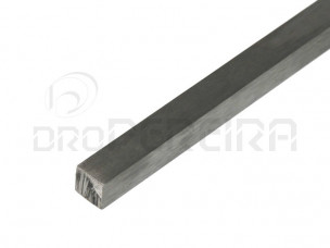 VARAO INOX 304 QUADRADO 15x15mm  (1m)