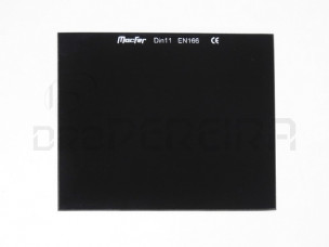VIDRO MASCARA SOLDAR PRETO 90x110 DIN12 (Un.)