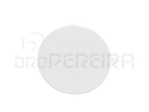 VIDRO MASCARA SOLDAR TRANSPARENTE REDONDO 5Cm