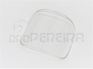 VISOR PLASTICO MASCARA PROTECÇAO CONCAVO