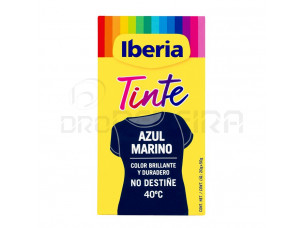 ANILINA TINTA P/ALGODÃO IBERIA 40ºC AZUL MARINHO