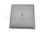 ARO C/TAMPA REBAIXADA PVC SIMPLES CINZA 40x40