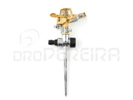 ASPERSOR ROTATIVO METALICO 360º ZAMAK C/ESPETO 14536 AKHUO