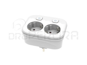 BLOCO 2 TOMADAS COM INTERRUPTOR INDEPENDENTE 16A ONLEX