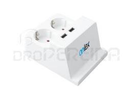 BLOCO DUAS TOMADAS + 2USB COM 1.50 MTS CABO ONLEX