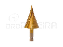 BROCA ESCALONADA TITANIO 4-12mm PTHSD003  MACFER