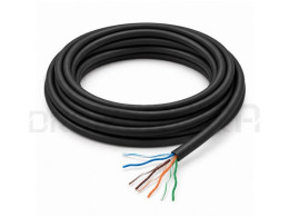 CABO REDE 4x2x24 CAT5 PRETO (m)