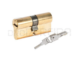 CILINDRO CHAVE PONTOS 30.0+30.0mm DOURADO SCYWM MACFER