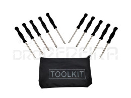CONJUNTO CHAVE AFINAÇAO CARBORADOR - 10 PCS